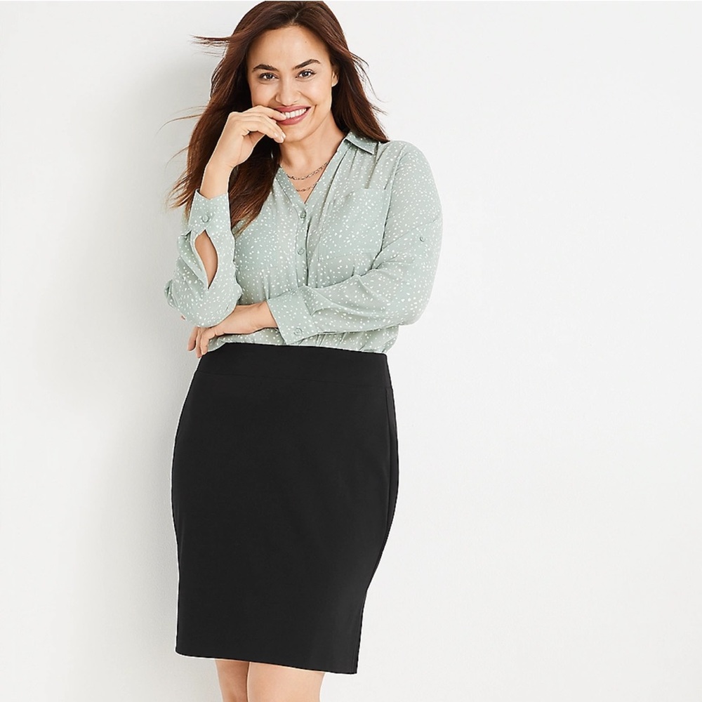 High rise skirt